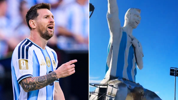 Coupe du monde : "Ça ne ressemble à rien", "pauvre Lionel..." Une statue de 26 mètres de haut en hommage à Lionel Messi provoque les critiques des internautes