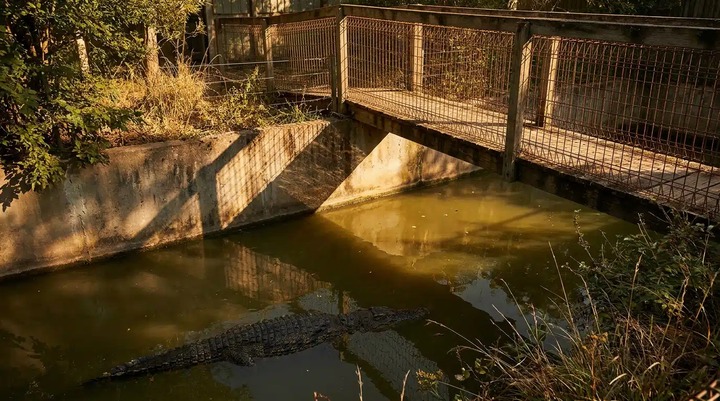Un enfant de 3 ans jeté dans l’enclos des crocodiles par un inconnu : la femme du propriétaire plonge pour le sauver