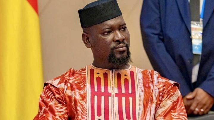 Le président Mamadi Doumbouya