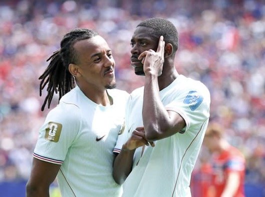 Coupe du Monde 2026: Un triplé de Dembélé permet à la France de dominer la Norvège à la pause