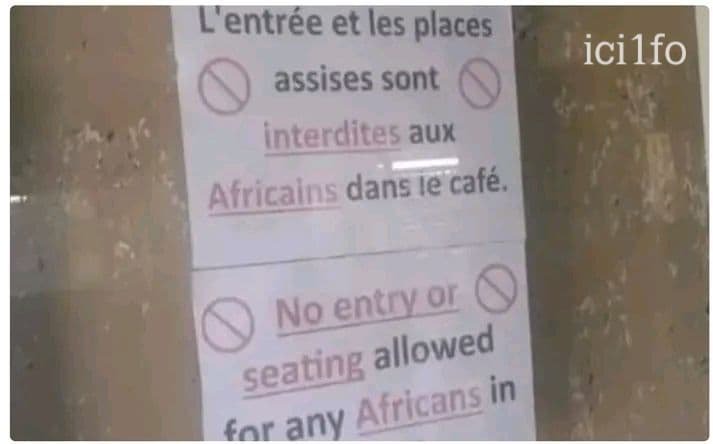 Tunisie : « L’entrée est interdite aux Africains », de nouvelles pancartes posées devant des cafés