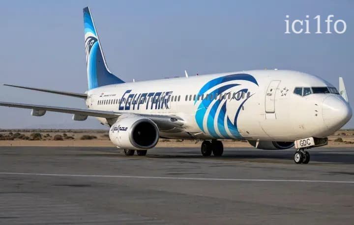 Mali : Atterrissage forcé d’un vol Egypt Air à Bamako-Sénou avec 300 pèlerins guinéens à bord